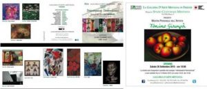 due eventi in parallelo: Individuazioni Internazionali e Mostra personale dell’a