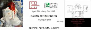 “ITALIAN ART IN LONDON”  Le vie dell’arte