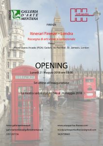 Anche l?artista Luigi De Giovanni è presente in mostra a Londra nella Royal Oper