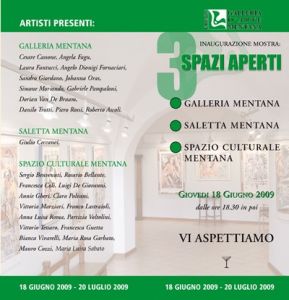 tre spazi aperti